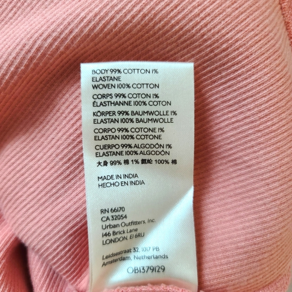 NWT Anthropologie Maeve Puff Sleeve Ribbed Blouse Size Large - Picture 6 of 9